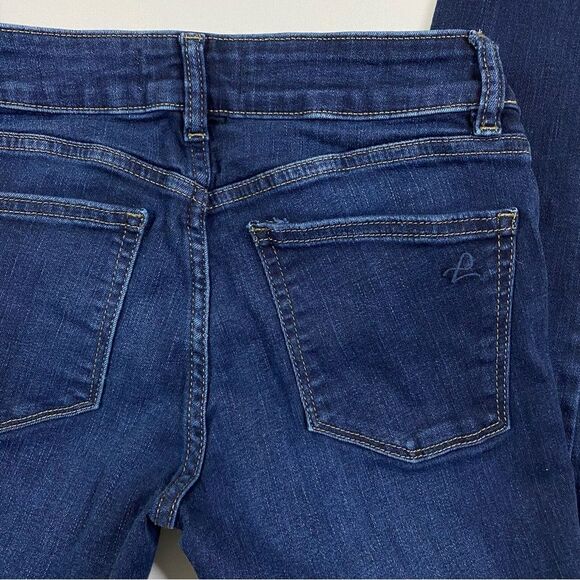 DL1961 Margaux Jeans Women's 25 Instasculpt Ankle Skinny Mid Rise Dark Denim - Picture 10 of 11